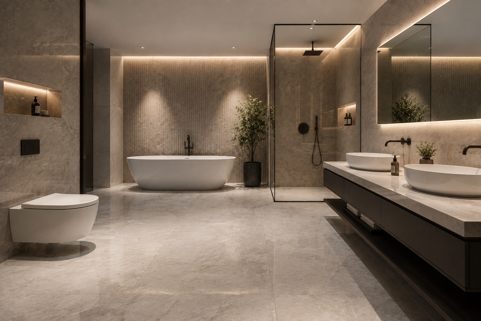 Modern luxury home interior