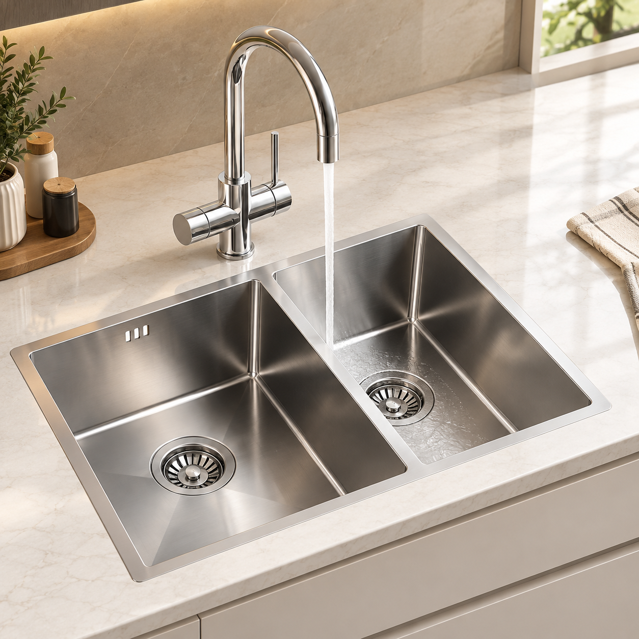 Franke SS and Quartz Sinks